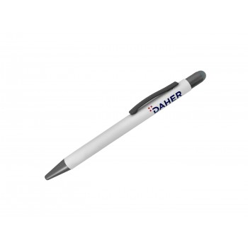 White pen with stylus